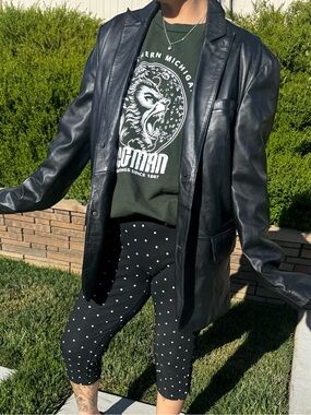 FadCloset Black Genuine Lamb Leather jacket